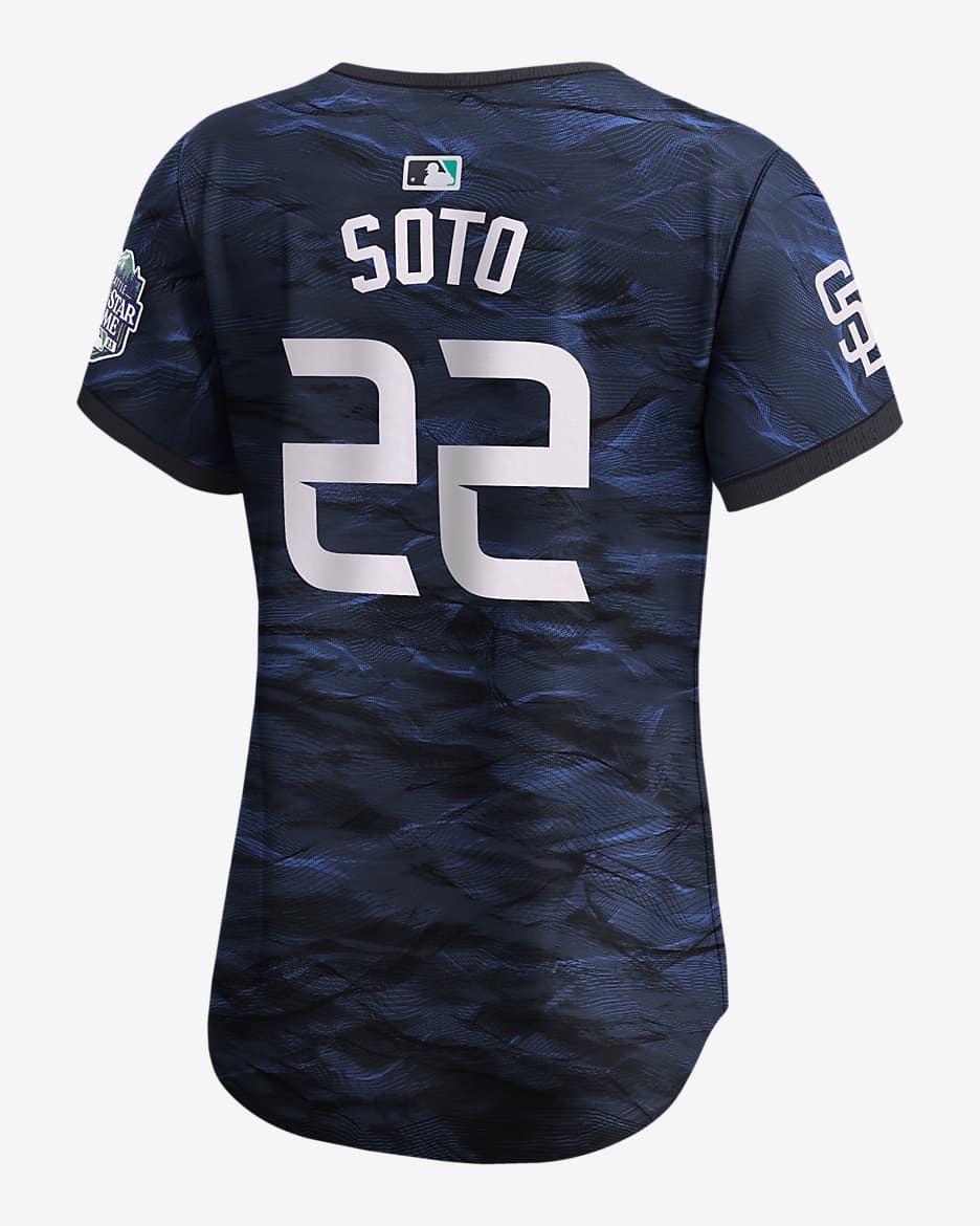 Juan Soto National League 2023 All Star Game Women s Nike MLB Limited Jersey. Nike